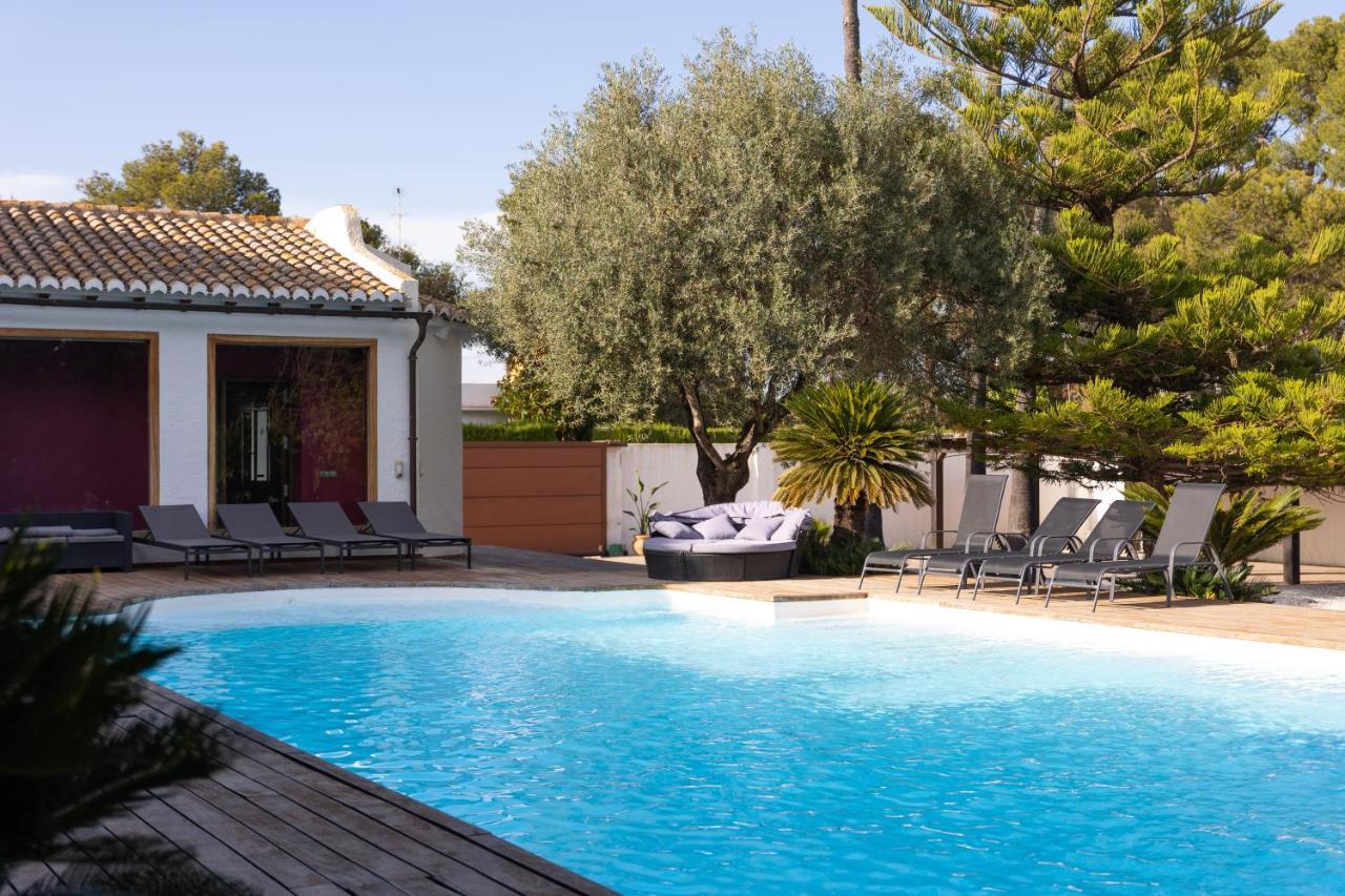 Villa Huerta 2, Paterna, Jacuzzi, Sauna Extérieur photo