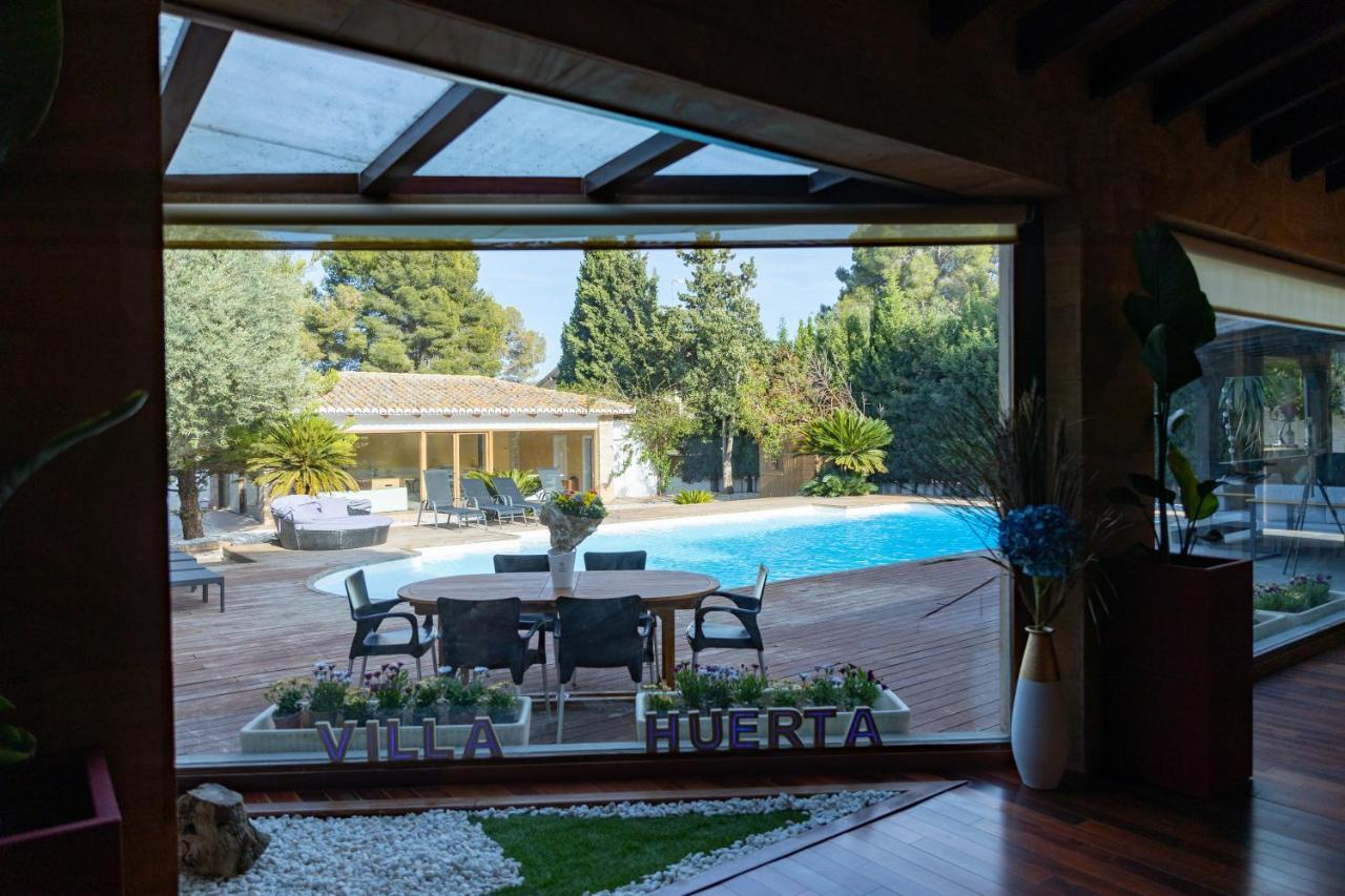 Villa Huerta 2, Paterna, Jacuzzi, Sauna Extérieur photo